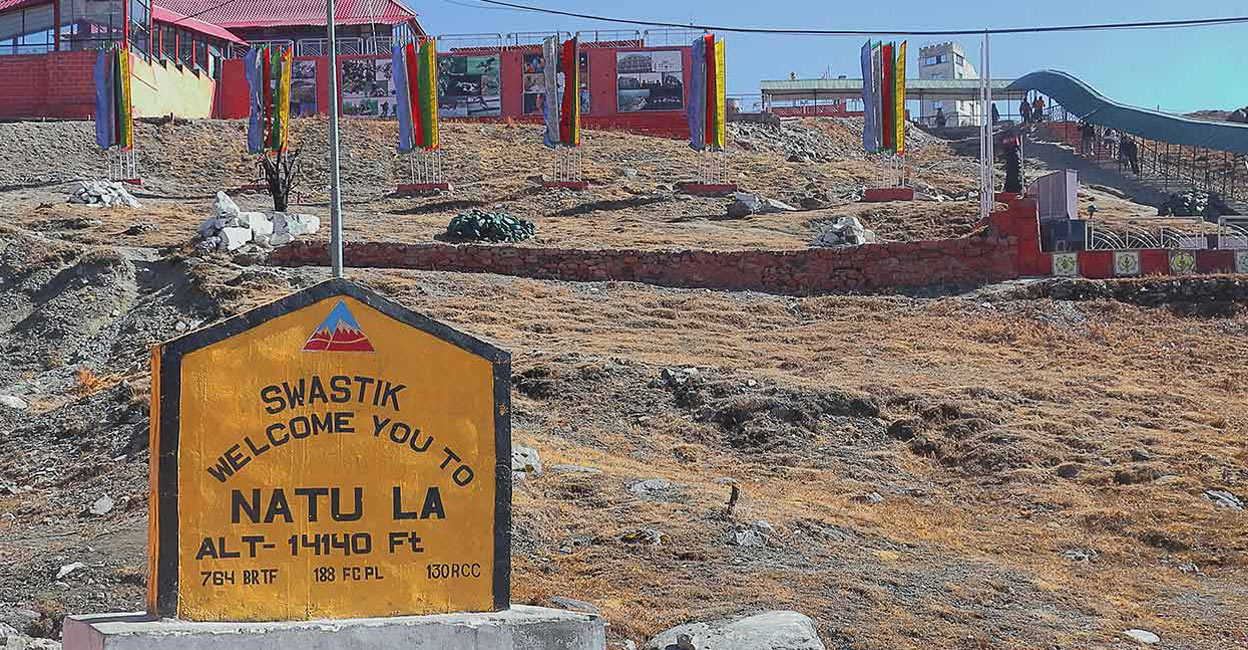 Nathula India China Border 14000ft higight 